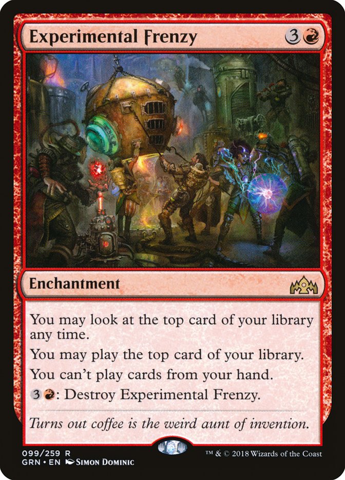 Experimental Frenzy (99) (Guilds of Ravnica)