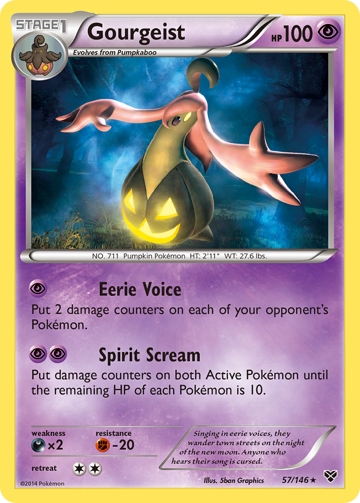 Gourgeist (57/146) (XY Base Set)