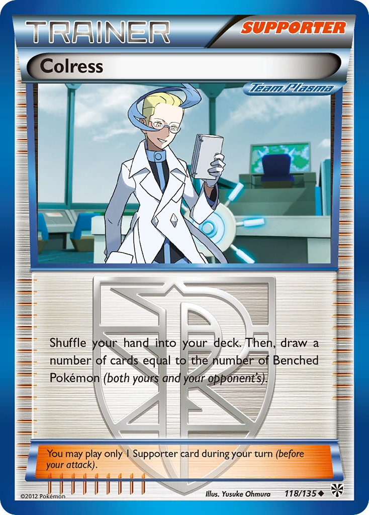Colress (Team Plasma) (118/135) (Plasma Storm)