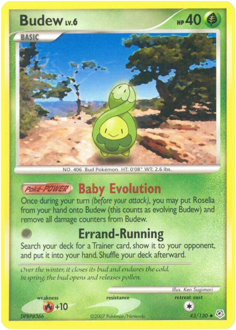 Budew (43/130) (Diamond and Pearl)