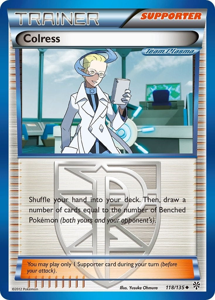 Colress (Team Plasma) (118/135) (Plasma Storm)