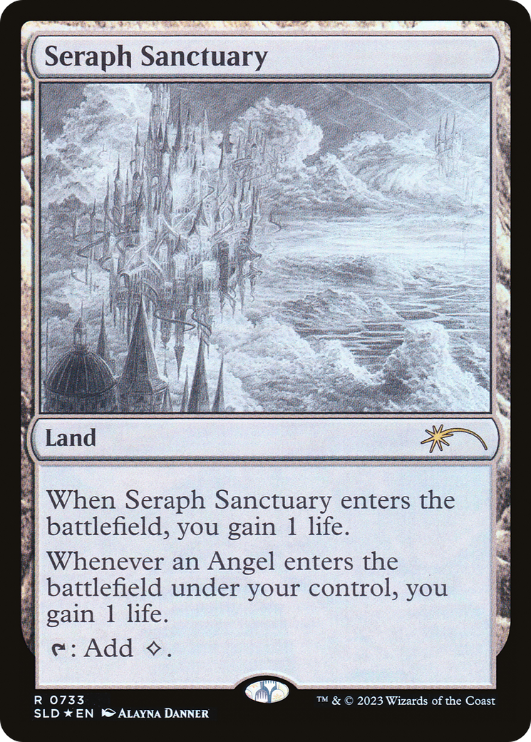 Seraph Sanctuary (Sketch Showcase) (733) (Secret Lair Drop Series)