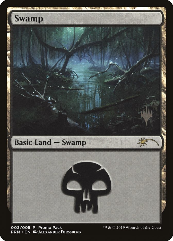 Swamp (3) (Promo Pack: Core Set 2020)