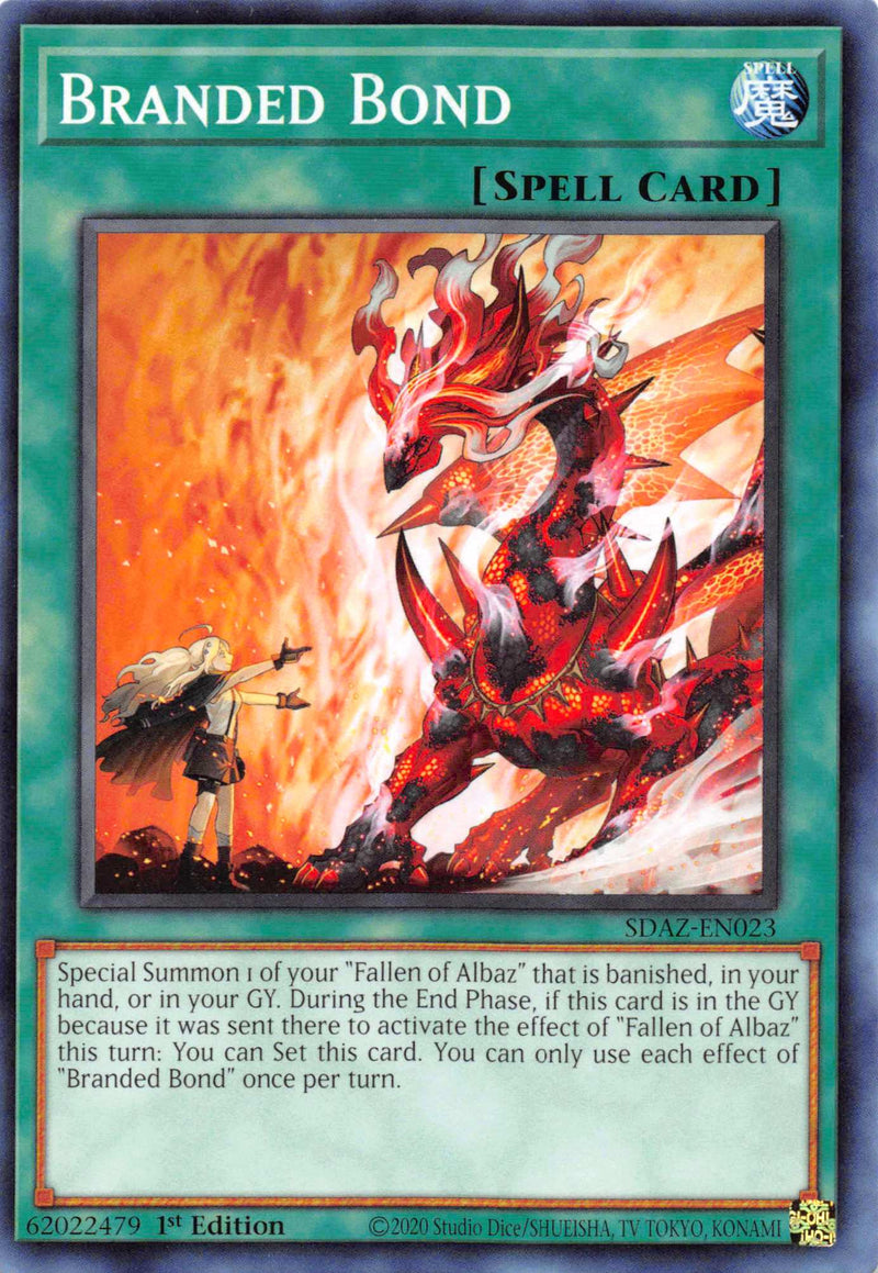 Branded Bond (SDAZ-EN023) (Structure Deck: Albaz Strike)