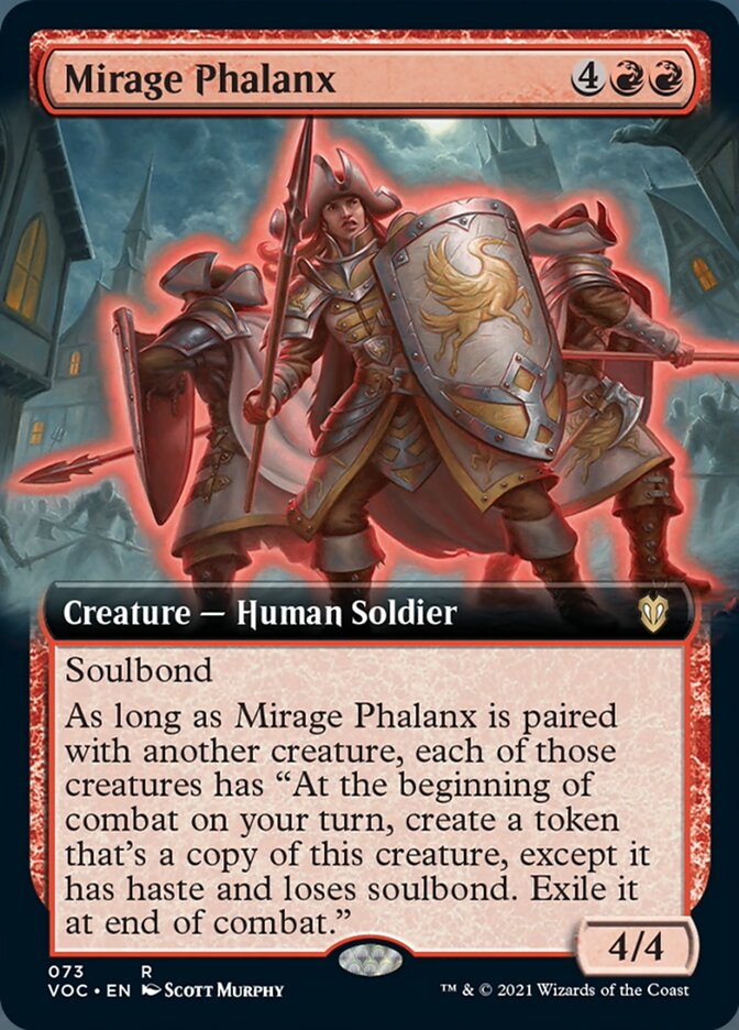 Mirage Phalanx (Extended Art) (73) (Commander: Innistrad: Crimson Vow)