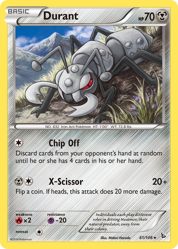 Durant (61/106) (XY - Flashfire)