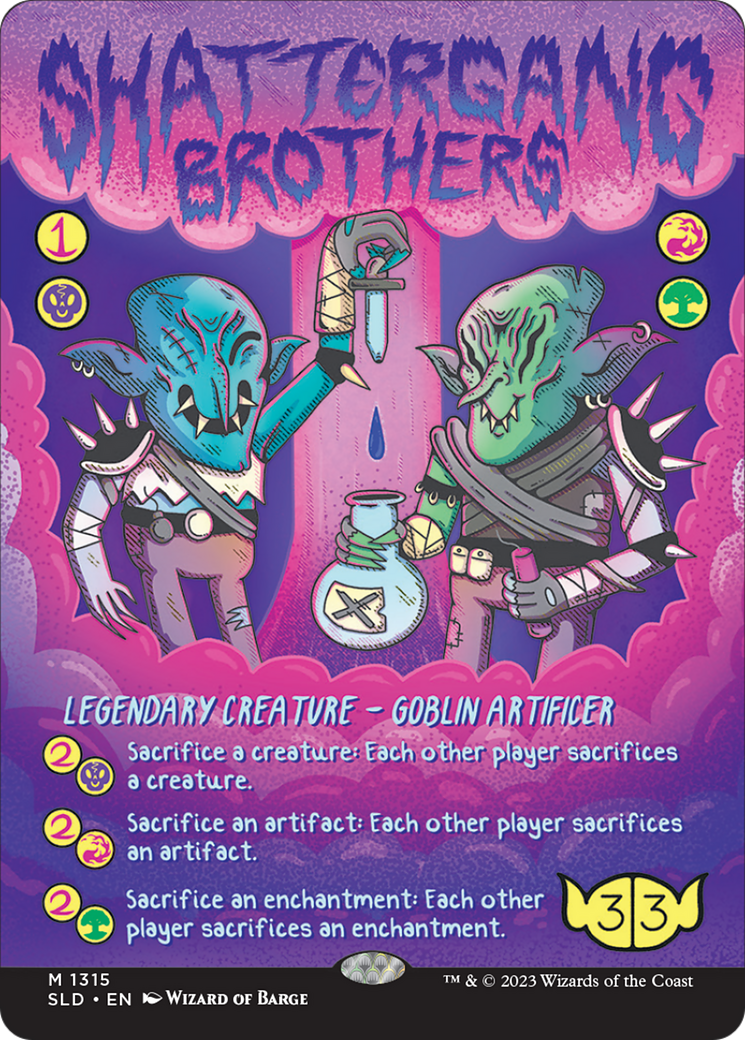 Shattergang Brothers (Rainbow Foil) (1315) (Secret Lair Drop Series)