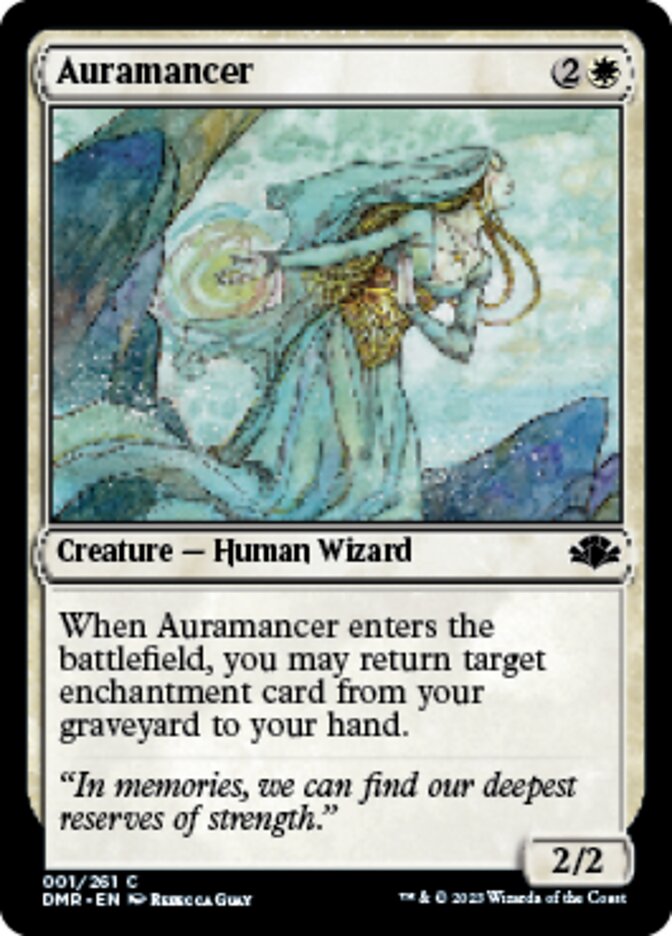 Auramancer (1) (Dominaria Remastered)