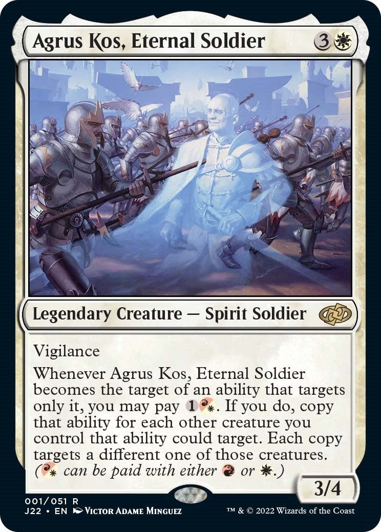 Agrus Kos, Eternal Soldier (1) (Jumpstart 2022)