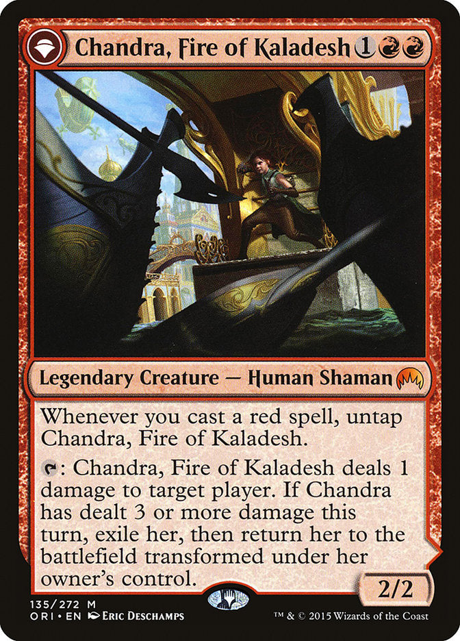Chandra, Fire of Kaladesh (135) (Magic Origins)