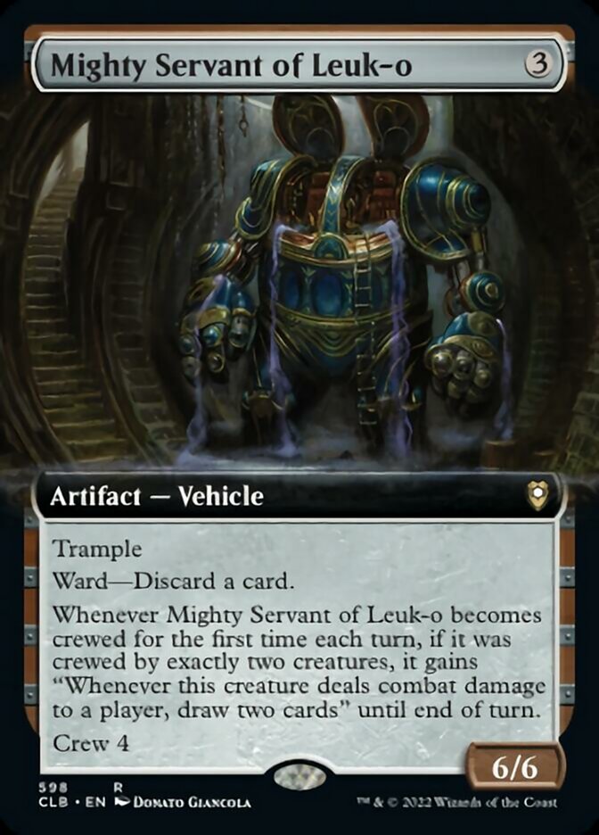Mighty Servant of Leuk-o (Extended Art) (598) (Commander Legends: Battle for Baldur's Gate)