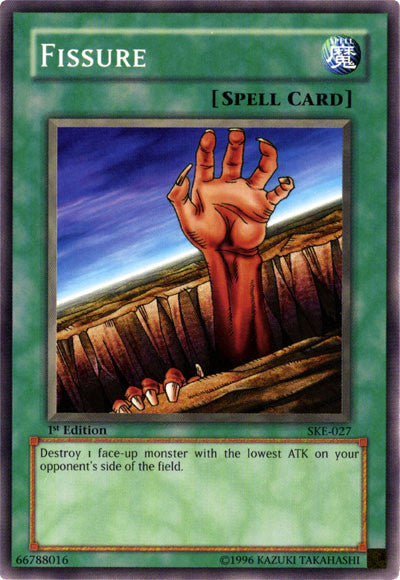 Fissure (SKE-027) (Starter Deck: Kaiba Evolution)