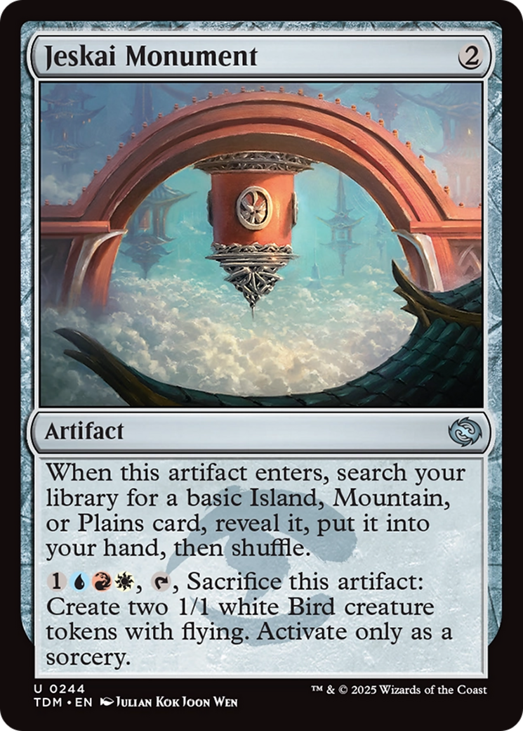 Jeskai Monument (244) (Tarkir: Dragonstorm)