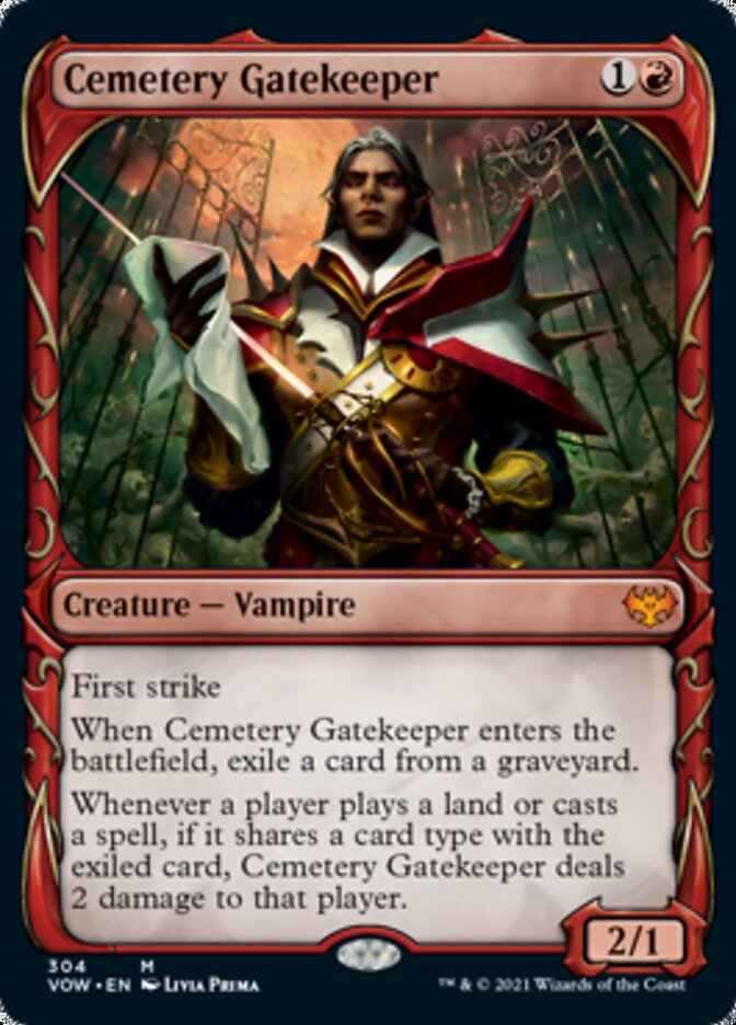 Cemetery Gatekeeper (Showcase) (304) (Innistrad: Crimson Vow)