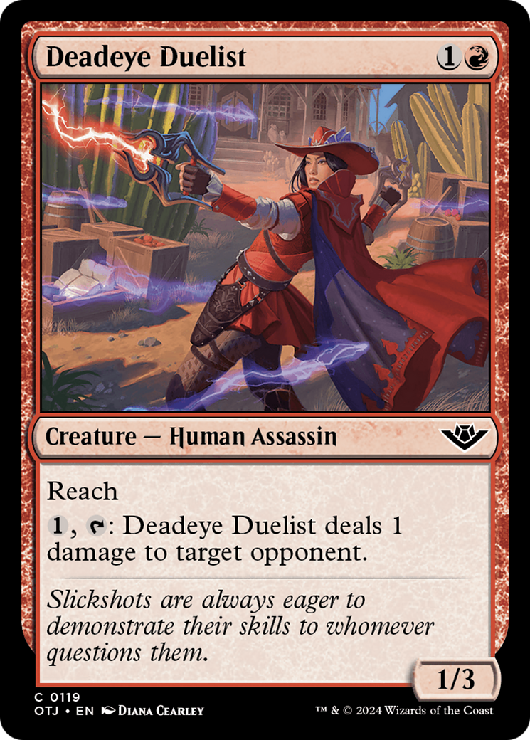 Deadeye Duelist (119) (Outlaws of Thunder Junction)