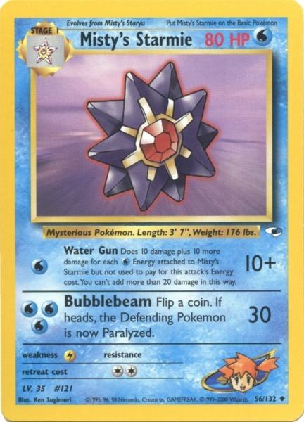 Misty's Starmie (056/132) (Gym Heroes)