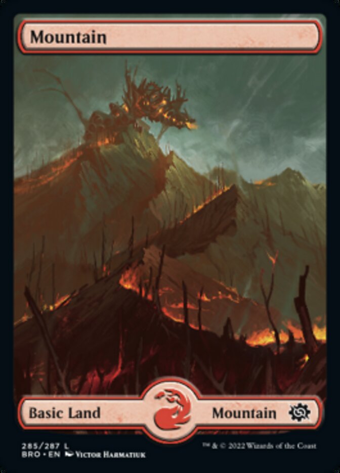 Mountain (285) - Full Art (285) (The Brothers' War)