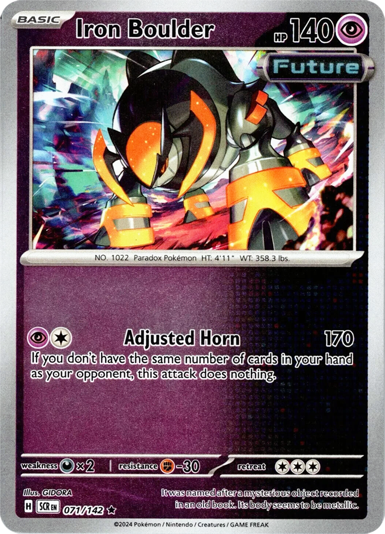 Iron Boulder (071/142) (SV07: Stellar Crown)