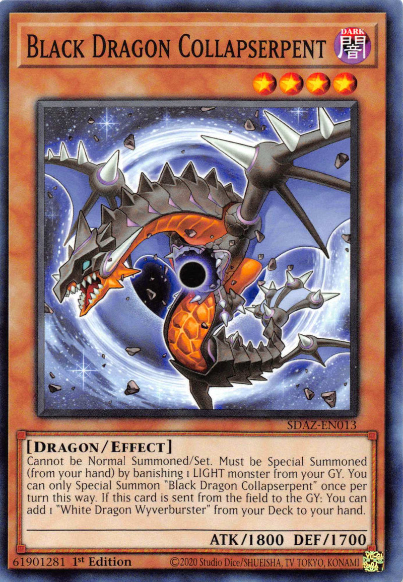 Black Dragon Collapserpent (SDAZ-EN013) (Structure Deck: Albaz Strike)