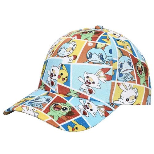 Bioworld Pokemon Comic Grid Hat