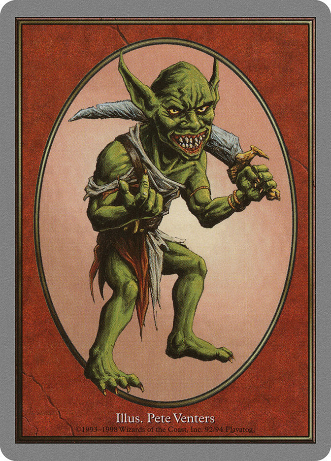 Goblin Token (92) (Unglued)