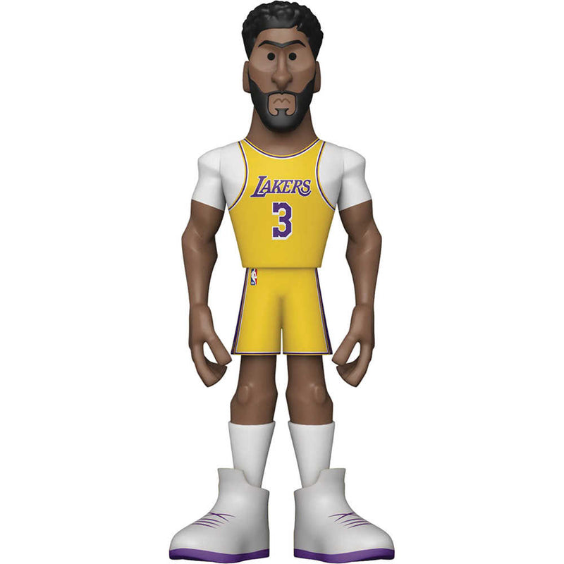 NBA Lakers Anthony Davis (Home Uniform) 5-inch Vinyl Gold Figure