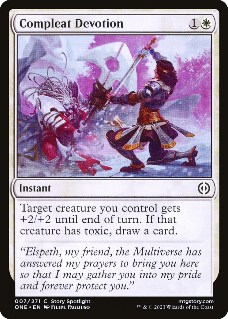 Compleat Devotion (7) [Phyrexia: All Will Be One]