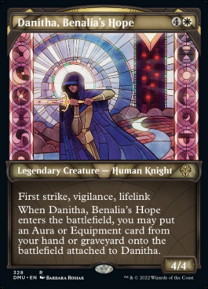 Danitha, Benalia's Hope (Textured Foil) (328) [Dominaria United]