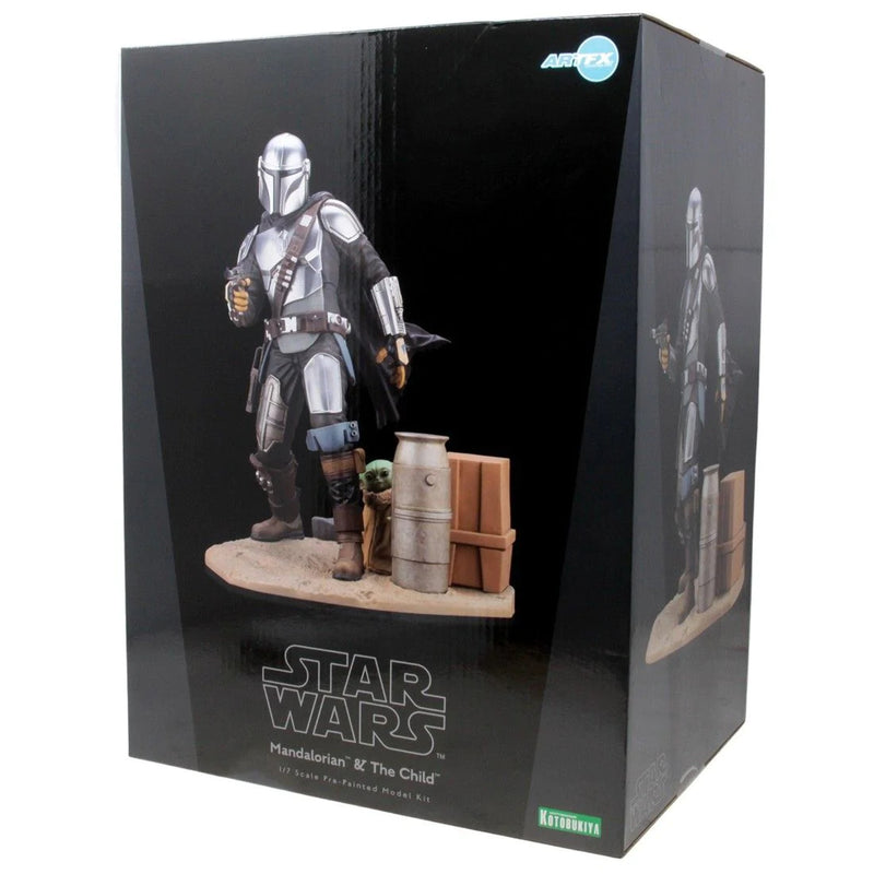 Star Wars - Mandalorian & The Child - 1:7 Scale Pre-Painted Model Kit