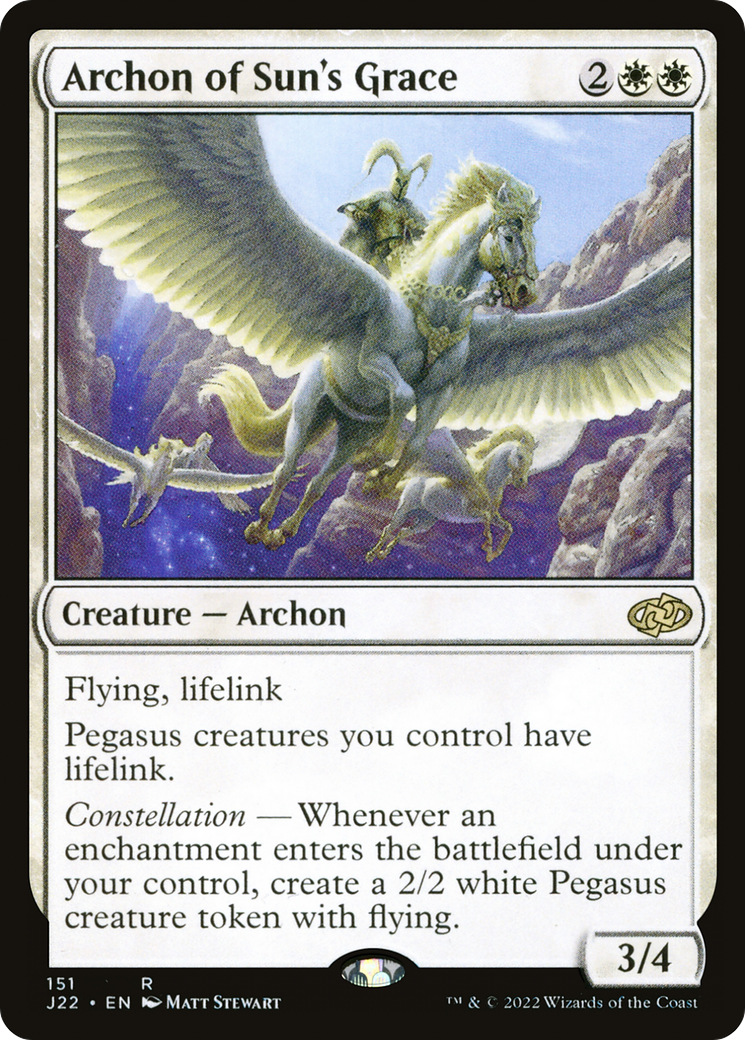 Archon of Sun's Grace (151) [Jumpstart 2022]
