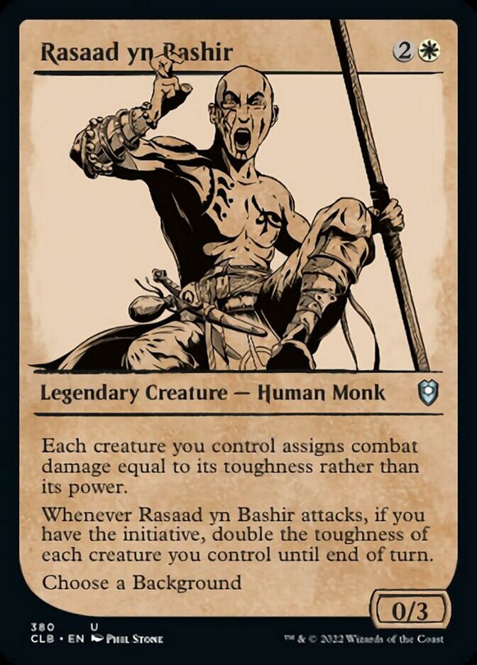 Rasaad yn Bashir (Showcase) (380) (Commander Legends: Battle for Baldur's Gate)