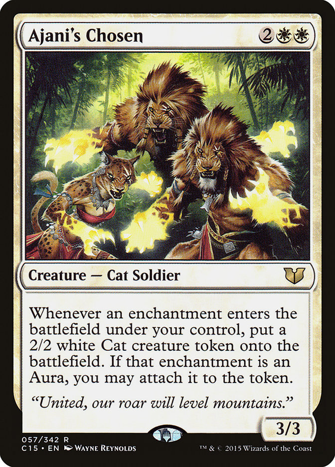 Ajani's Chosen (57) [Commander 2015]