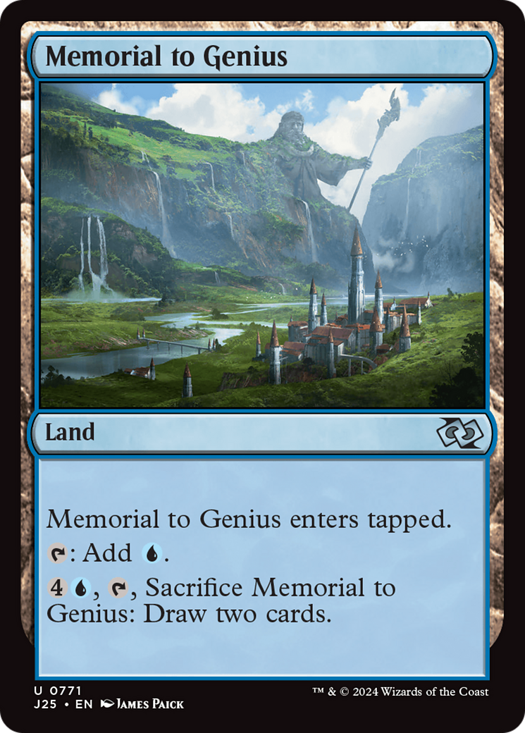 Memorial to Genius (771) (Foundations Jumpstart)