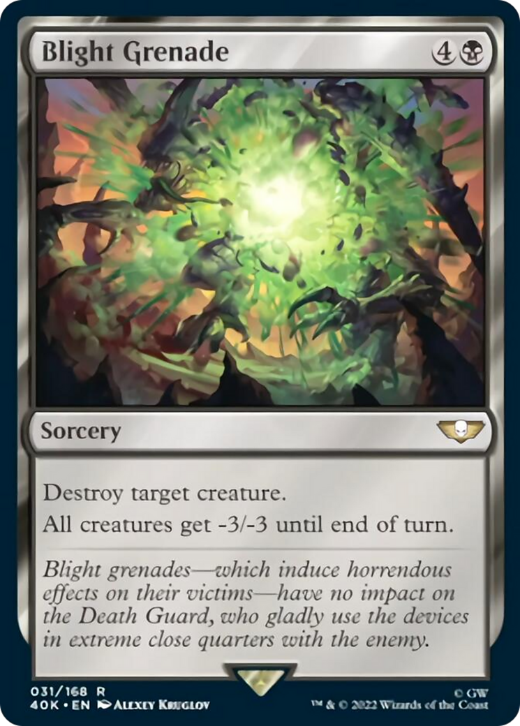 Blight Grenade (Surge Foil) (31) [Universes Beyond: Warhammer 40,000]