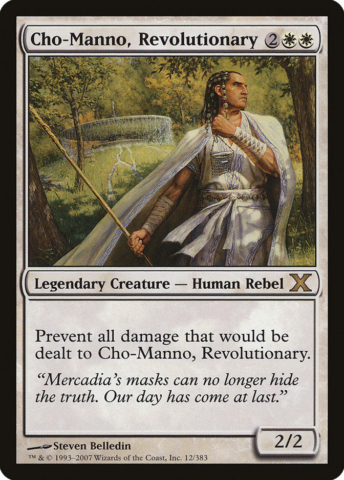 Cho-Manno, Revolutionary (12) [10th Edition]