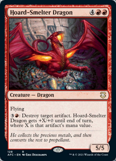 Hoard-Smelter Dragon (128) (Commander: Adventures in the Forgotten Realms)
