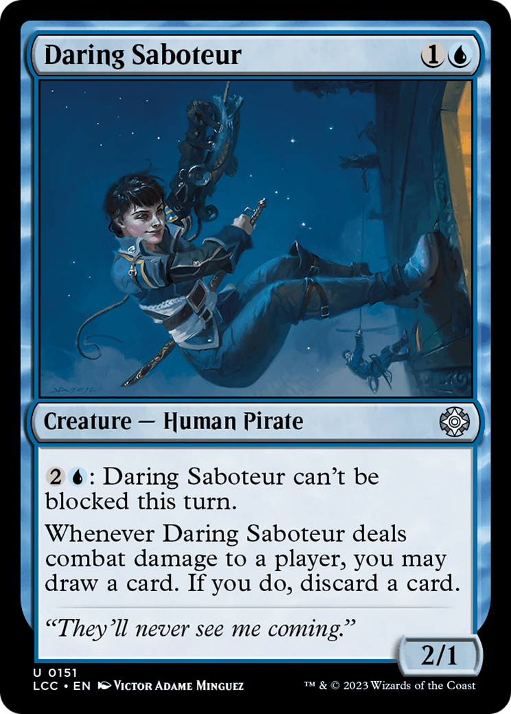 Daring Saboteur (151) [The Lost Caverns of Ixalan]