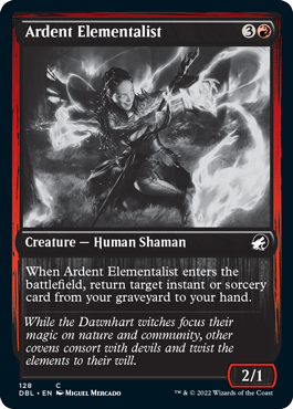 Ardent Elementalist (128) [Innistrad: Double Feature]
