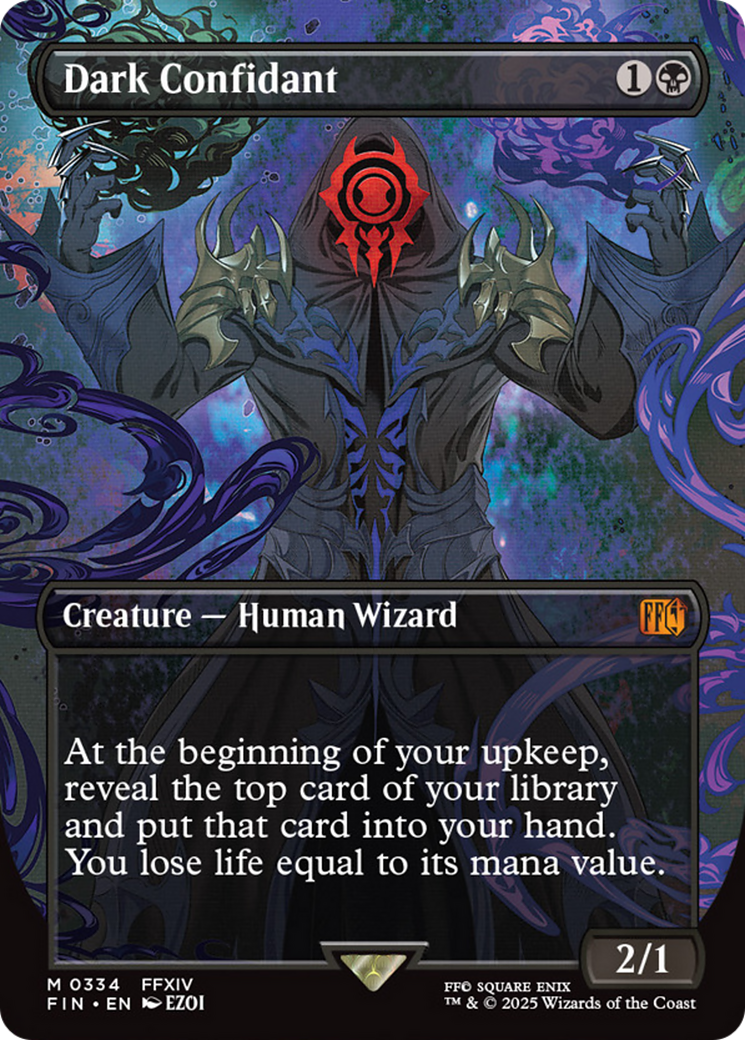 Dark Confidant (Borderless) (334) [FINAL FANTASY]