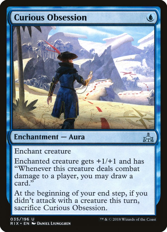 Curious Obsession (35) [Rivals of Ixalan]
