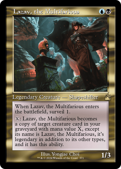 Lazav, the Multifarious (Retro Frame) (371) (Ravnica Remastered)