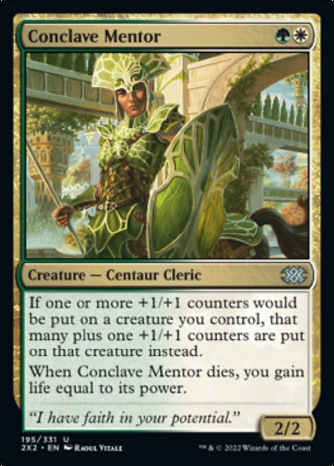 Conclave Mentor (195) [Double Masters 2022]