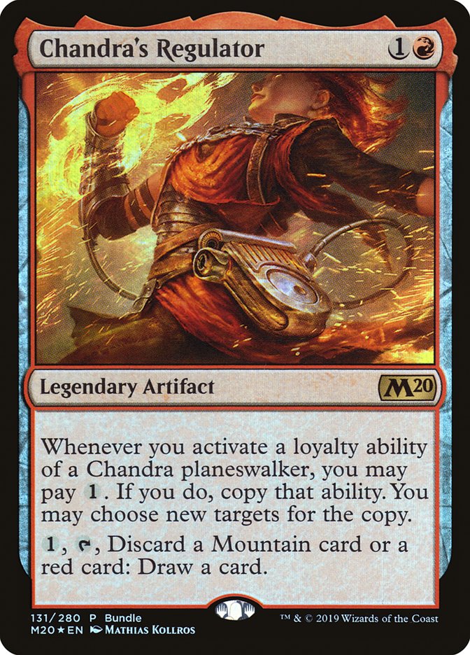Chandra's Regulator (M20 Bundle) (131) [Unique and Miscellaneous Promos]