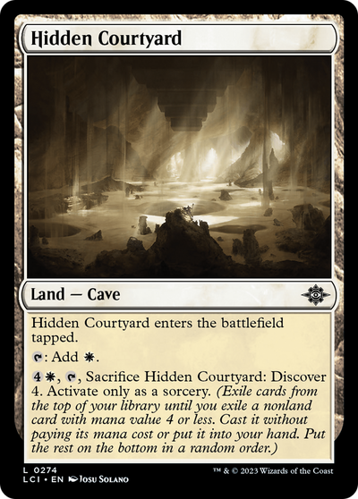 Hidden Courtyard (274) (The Lost Caverns of Ixalan)