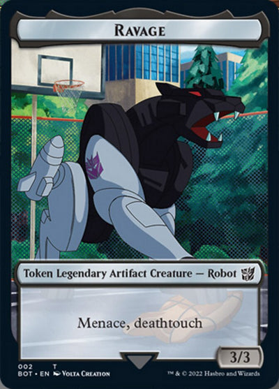Ravage Token (2) (Universes Beyond: Transformers)