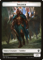 Angel // Soldier Double-Sided Token (1 // 2) [Commander Legends]
