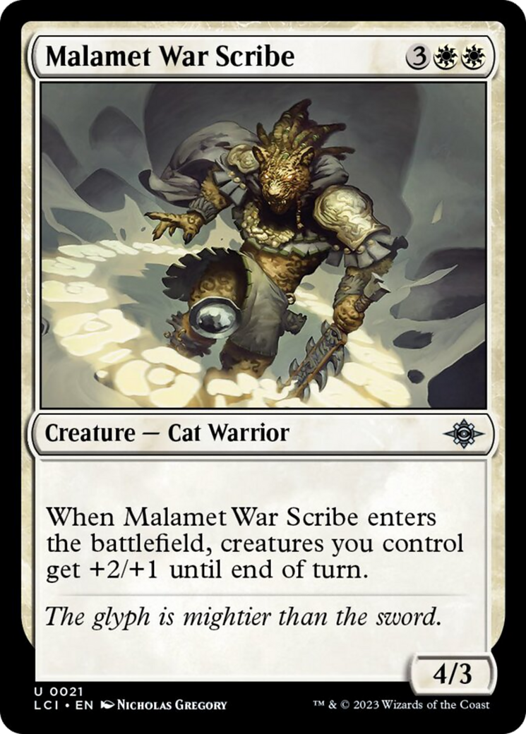 Malamet War Scribe (21) (The Lost Caverns of Ixalan)
