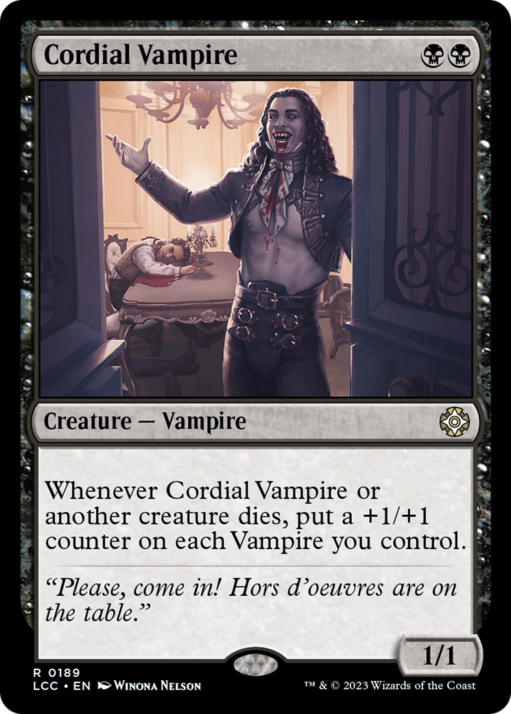 Cordial Vampire (189) [The Lost Caverns of Ixalan]
