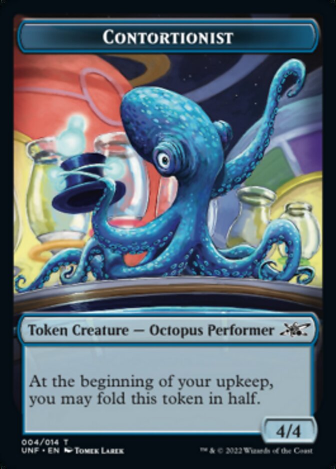 Contortionist Double-Sided Token (4) [Unfinity]
