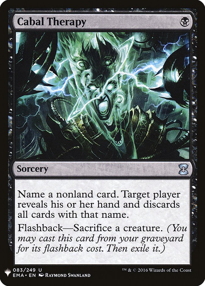 Cabal Therapy (83) [The List Reprints]